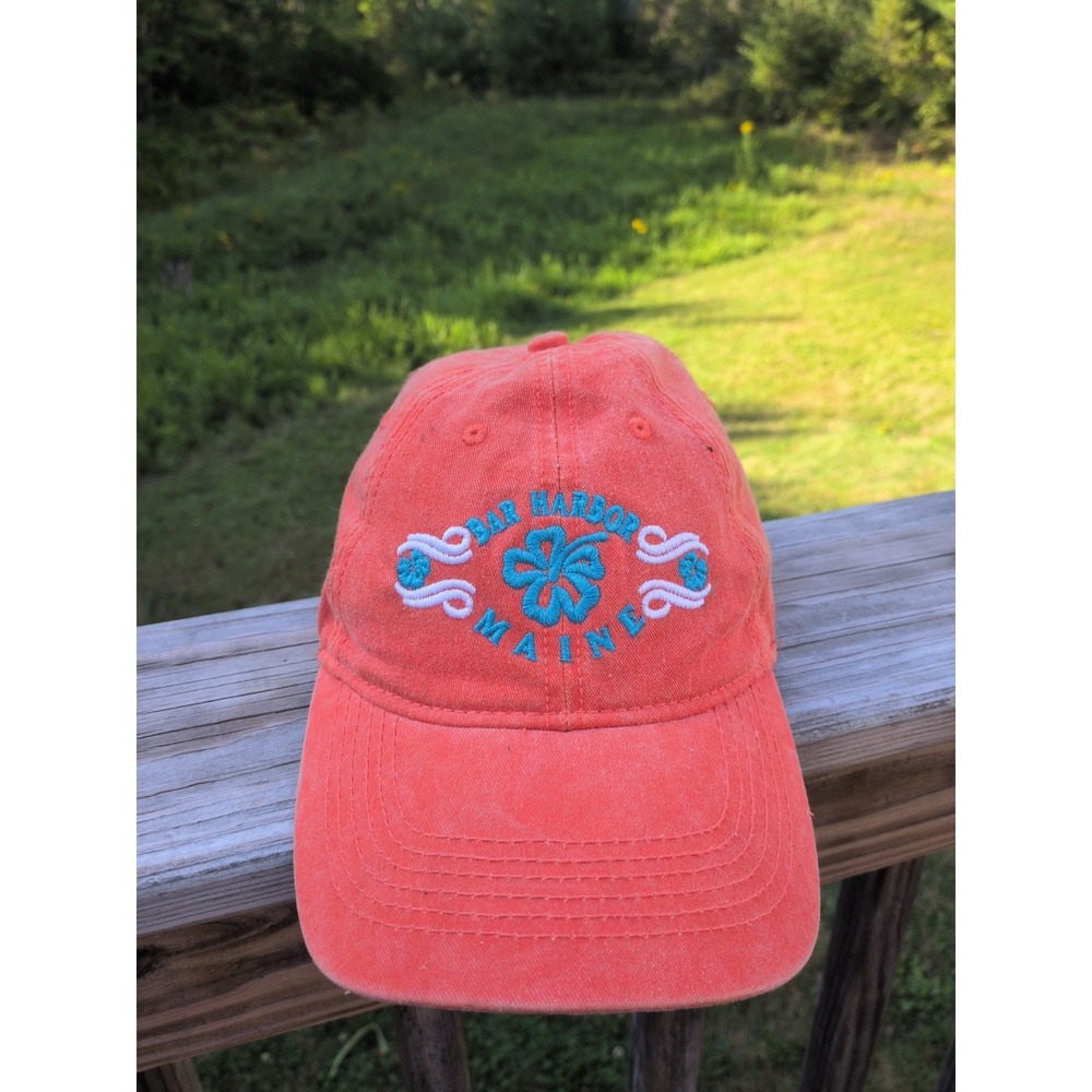 Bar Harbor Maine Adult Adjustable Hat Cap